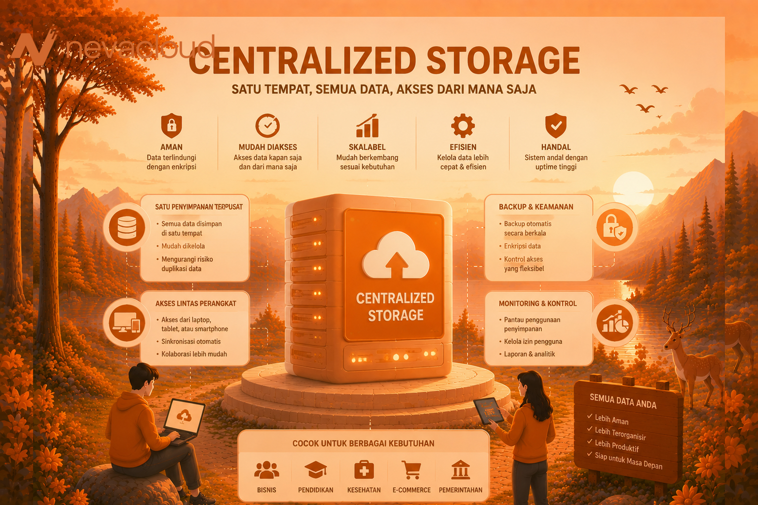 Centralized Storage vs Local Storage untuk Perusahaan